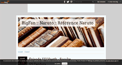 Desktop Screenshot of naruto-bigfan.over-blog.com