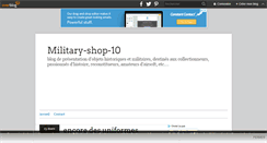 Desktop Screenshot of military-shop-10.over-blog.com