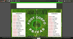 Desktop Screenshot of footcorpoprivas.over-blog.fr