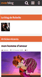 Mobile Screenshot of larebelleenfolli.over-blog.com