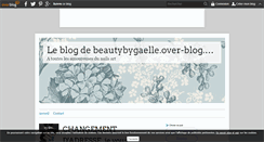 Desktop Screenshot of beautybygaelle.over-blog.com