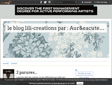 Tablet Screenshot of lili-creations.over-blog.com