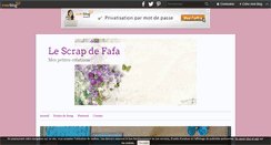 Desktop Screenshot of lescrapdefafa.over-blog.com