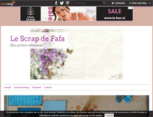 Tablet Screenshot of lescrapdefafa.over-blog.com