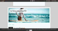 Desktop Screenshot of marine93.over-blog.com