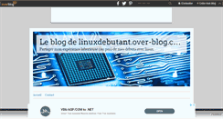 Desktop Screenshot of linuxdebutant.over-blog.com