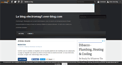 Desktop Screenshot of electromag1.over-blog.com