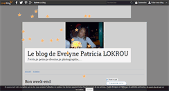 Desktop Screenshot of evelynepatricialokrou.over-blog.com
