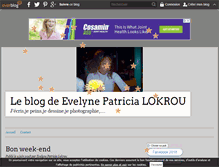 Tablet Screenshot of evelynepatricialokrou.over-blog.com