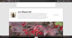 Desktop Screenshot of cocomagnanville.over-blog.com