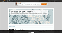 Desktop Screenshot of equiscene.over-blog.fr