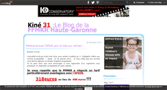 Desktop Screenshot of kine31.over-blog.com