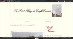 Desktop Screenshot of craft-corner.over-blog.com
