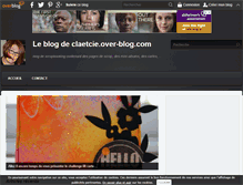 Tablet Screenshot of claetcie.over-blog.com