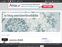 Tablet Screenshot of amelieetlesdiddle.over-blog.com