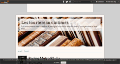 Desktop Screenshot of lestourtereaux.over-blog.com