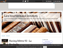 Tablet Screenshot of lestourtereaux.over-blog.com