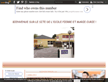 Tablet Screenshot of ecolepierremariecurie.over-blog.com