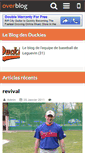 Mobile Screenshot of leguevinbaseball.over-blog.com