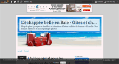 Desktop Screenshot of echappeebelleenbaie.over-blog.com
