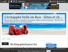 Tablet Screenshot of echappeebelleenbaie.over-blog.com