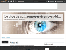 Tablet Screenshot of guillaumeservices.over-blog.com