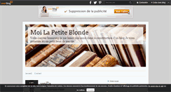 Desktop Screenshot of la.petite.blonde.over-blog.com