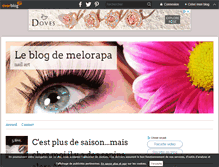 Tablet Screenshot of melorapa.over-blog.com