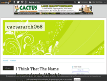 Tablet Screenshot of caesararch068.over-blog.com