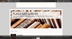 Desktop Screenshot of gay.plage-labenne-40.over-blog.com