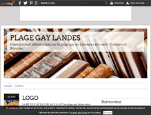 Tablet Screenshot of gay.plage-labenne-40.over-blog.com