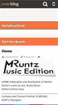 Mobile Screenshot of michelruntz-en.over-blog.com