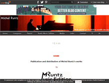 Tablet Screenshot of michelruntz-en.over-blog.com