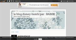 Desktop Screenshot of disney-bambi.over-blog.com