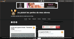 Desktop Screenshot of mesperles.over-blog.com