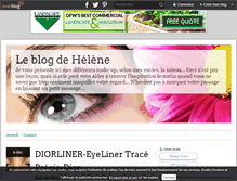 Tablet Screenshot of leblogmakeupdhelene.over-blog.com