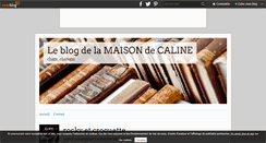 Desktop Screenshot of maison-calinette.over-blog.com