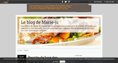 Desktop Screenshot of lesdelicesdemariejo.over-blog.com
