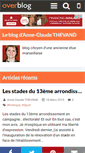 Mobile Screenshot of anneclaudethevand.over-blog.fr