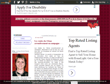 Tablet Screenshot of anneclaudethevand.over-blog.fr