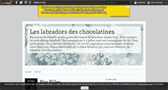 Desktop Screenshot of deschocolatines.over-blog.com