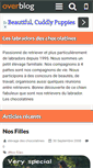 Mobile Screenshot of deschocolatines.over-blog.com