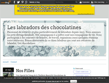 Tablet Screenshot of deschocolatines.over-blog.com