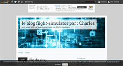 Desktop Screenshot of flight-simulator.over-blog.com