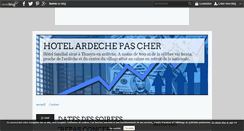 Desktop Screenshot of hotellacondamine.over-blog.com