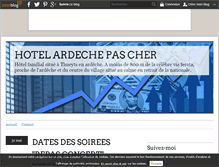 Tablet Screenshot of hotellacondamine.over-blog.com