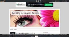 Desktop Screenshot of mariedubois.over-blog.com