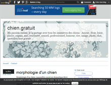 Tablet Screenshot of chien.gratuit.over-blog.com