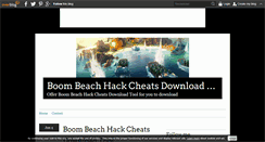 Desktop Screenshot of boombeachhacks.over-blog.com