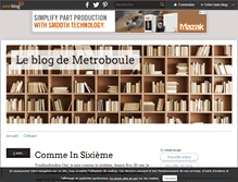 Tablet Screenshot of metroboulotdodo.over-blog.com